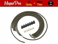 1949 Dodge Cars Trucks New Spark Plug Wire Set Black Gold Lacquer 1949 Dodge Cars Trucks New Spark Plug Wire Set Black Gold Lacquer