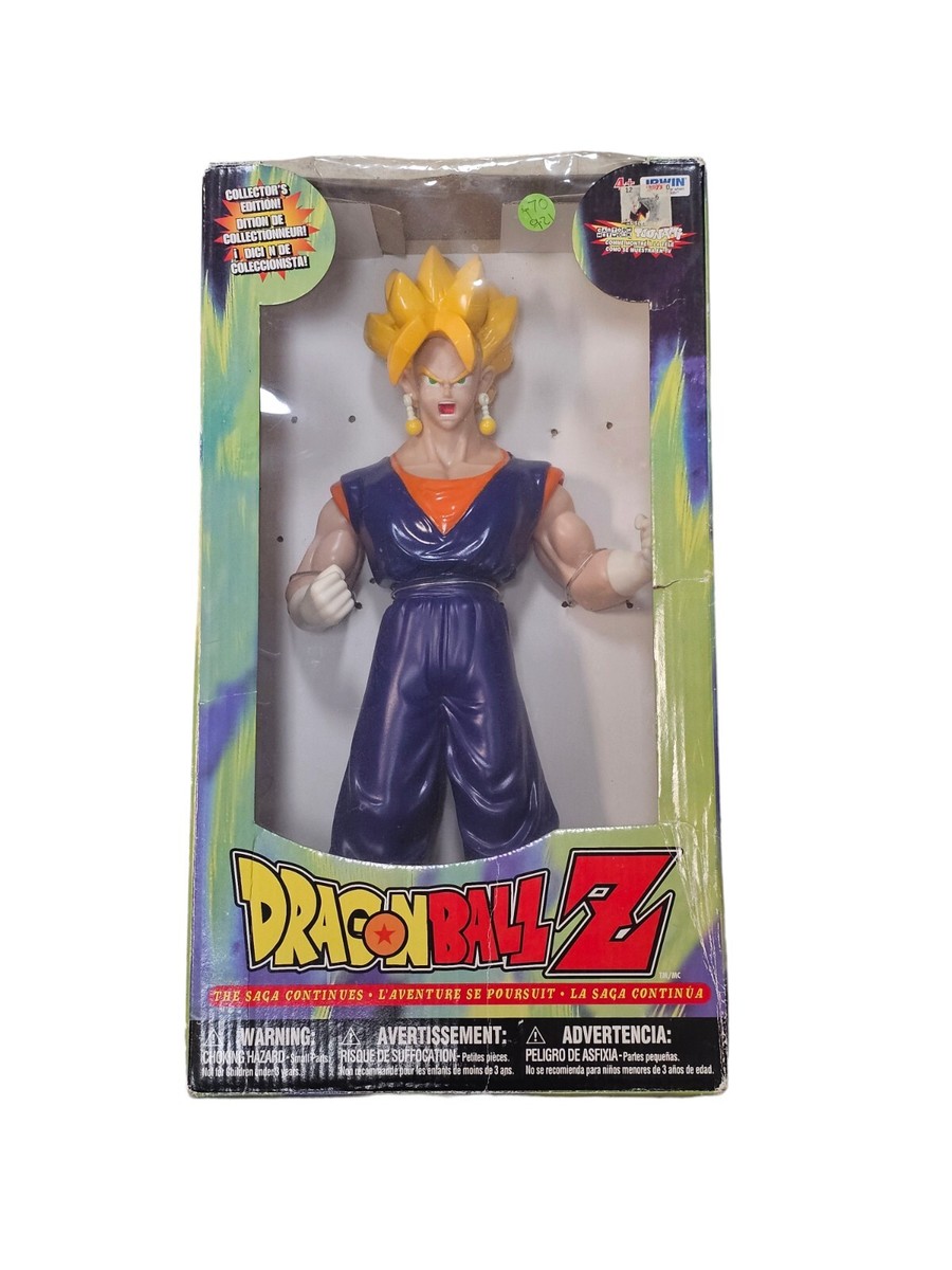 Vintage Dragonball Z Vegito Super Size Warriors Figure Irwin New