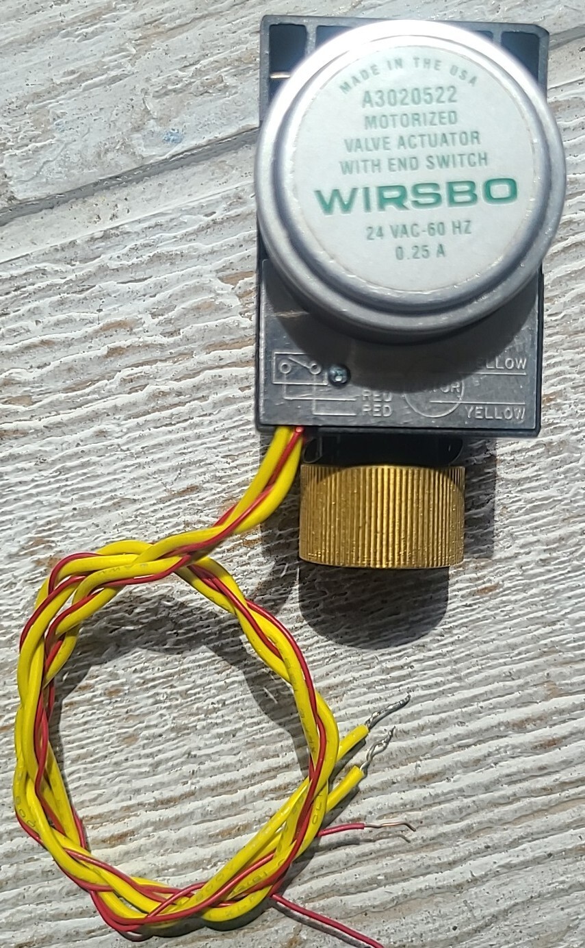 Uponor A3020522 Motorized Valve Actuator WIRSBO 4 Wire eBay