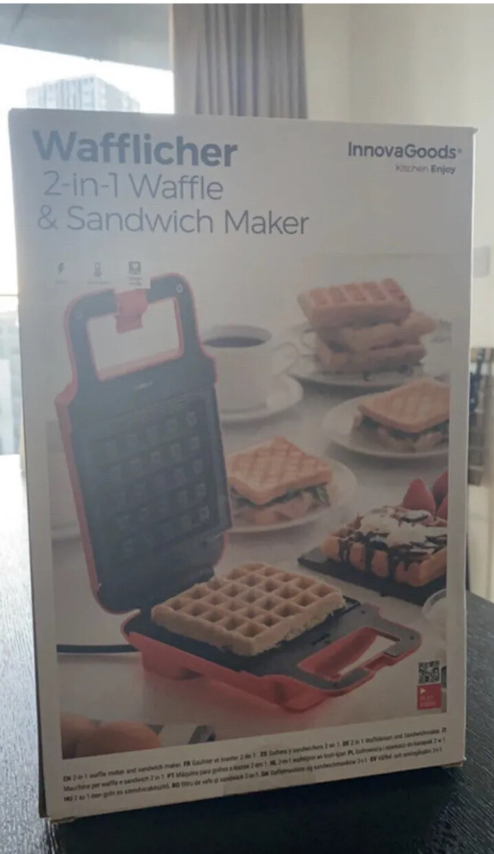 3 in 1 sandwich toaster waffle maker eBay