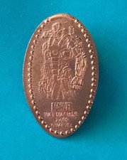 WAR MACHINE MARVEL LOGO 7 of 8 ELONGATED PRESSED SMASHED PENNY DISNEY FREE SHIP
