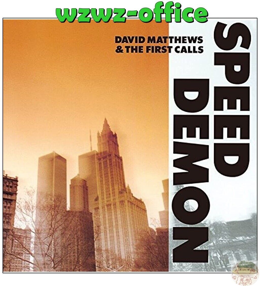 ELECTRIC BIRD 1000 DAVID MATTHEWS Speed Demon GIAPPONE CD
