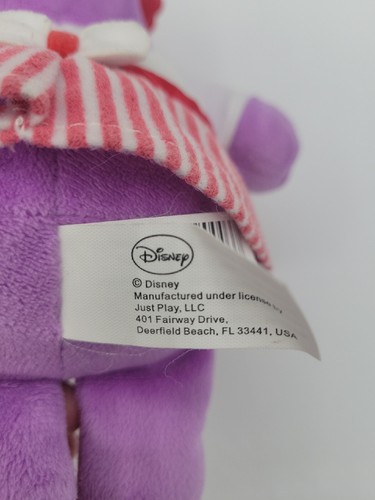 Disney Doc McStuffins 8" Hallie Hippo Plush Purple Toy Stuffed Animal - Picture 6 of 7