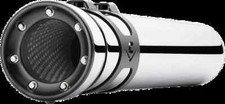 Cobra Chrome Race Pro Slip On Muffler for Roa...