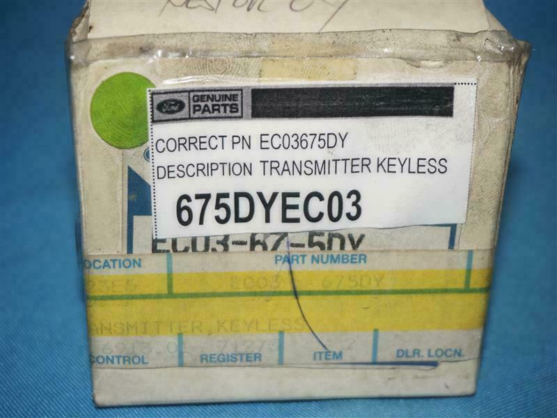 Ford EC03-67-5DY EC03675DY Transmitter Keyless NEW NOB | eBay Ford EC03-67-5DY EC03675DY Transmitter Keyless NEW NOB | eBay