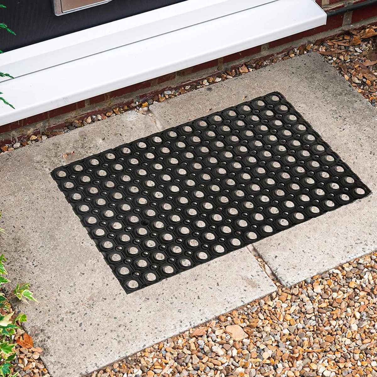 Heavy & Duty Doormat, Durable Welcome Mat, Quick Dry Absorbent