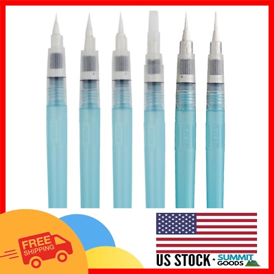 2024 Zig Long Water Brush Pen Set - Eco-Friendly Brushes for Creative Expression