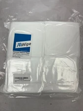 AAWipe Cleanroom Wipes Nonwoven Cellulose/Polyester Blend 600 Wipes 4" x 4" AM29