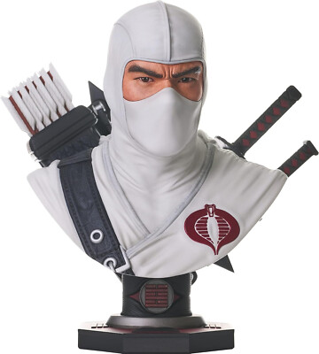 Diamond Select Toys Legends In 3D Gi Joe Stormshadow 1/2 Büste OVP