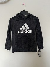 Adidas Boys Hoodie Sweatshirt Jacket size 6