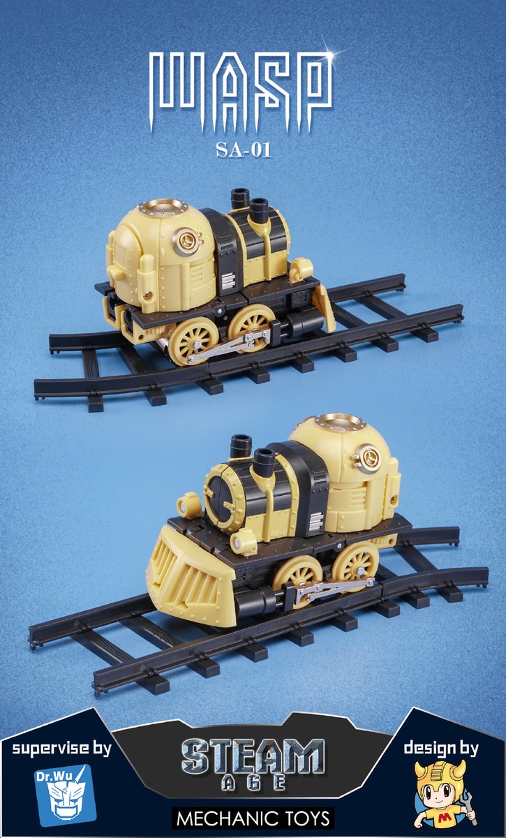 Dr. WU&Mechanic Toys SA01B Centvrion SA-01T Steve Train