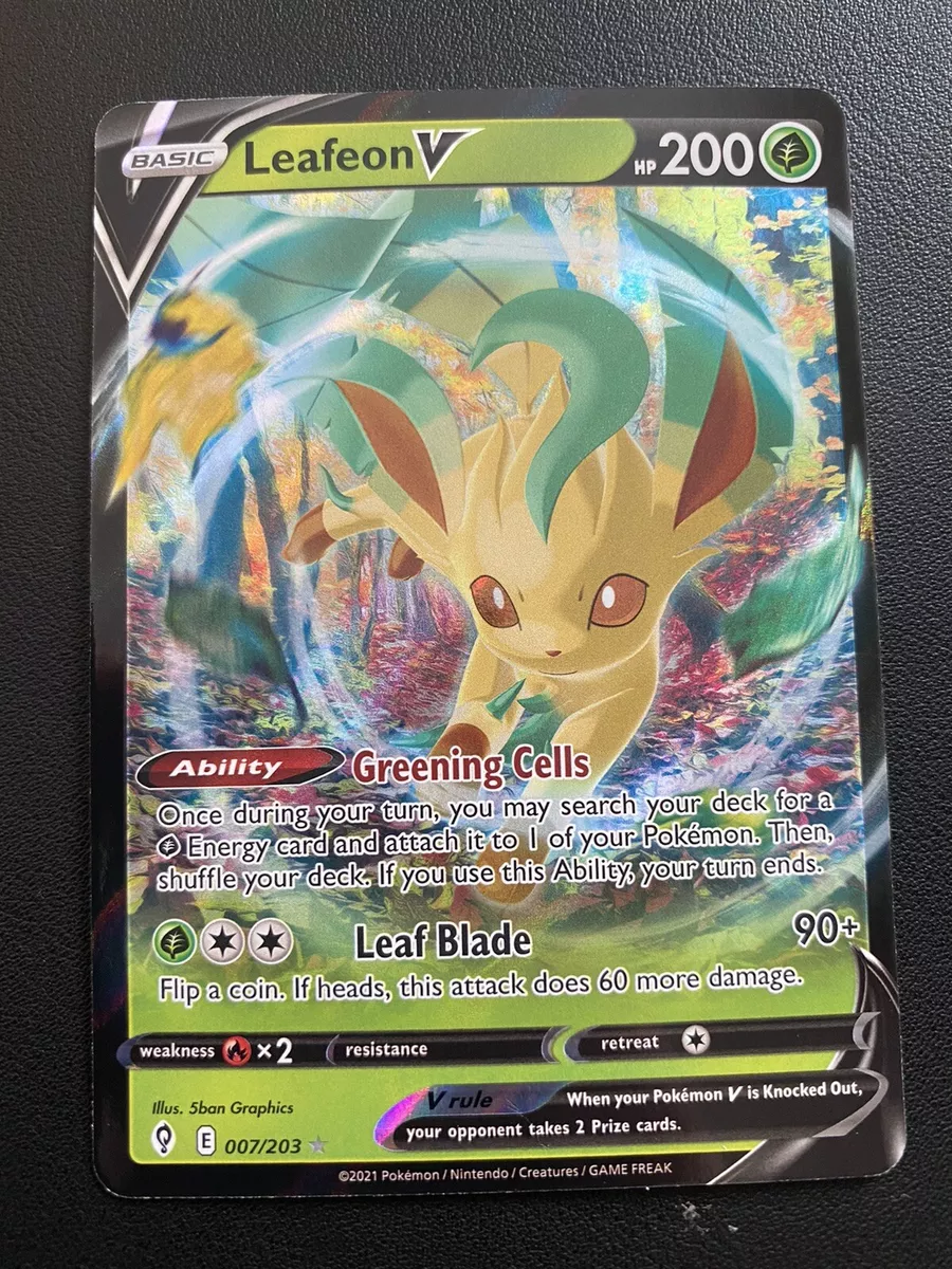 Leafeon-V (7/203), Busca de Cards