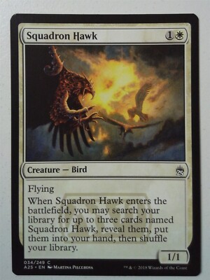 Squadron Hawk *Common* Magic MtG x1 A25 Masters 25