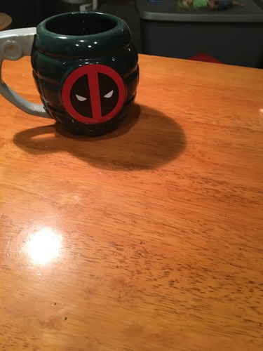 Deadpool Green Grenade Coffee Mug Large