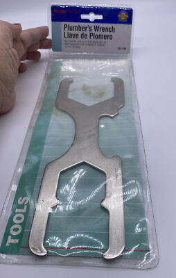 Master Plumber Plumber s Wrench 1 3/4 , 2 , 2 1/2  Spuds, Nuts, Etc 