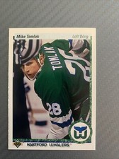 1990-91 Upper Deck French Hockey #343 Mike Tomlak
