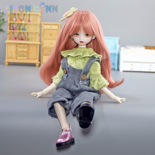 1/6 30cm BJD Poupée + Maquillage + Yeux + Beaux Cheveux + Chaussures + Vêtements - Imagen 22 de 24