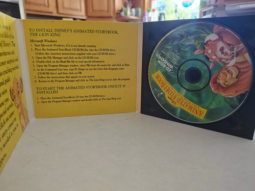 Disney's The Lion King Activity Center And Animated Storybook(Windows/Mac, 1995) - Picture 13 of 24