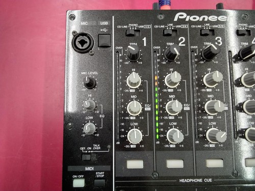 Pioneer DJ DJM-750 Black Professional 4-Channel Digital DJ Mixer AC120V Model - Picture 6 of 13