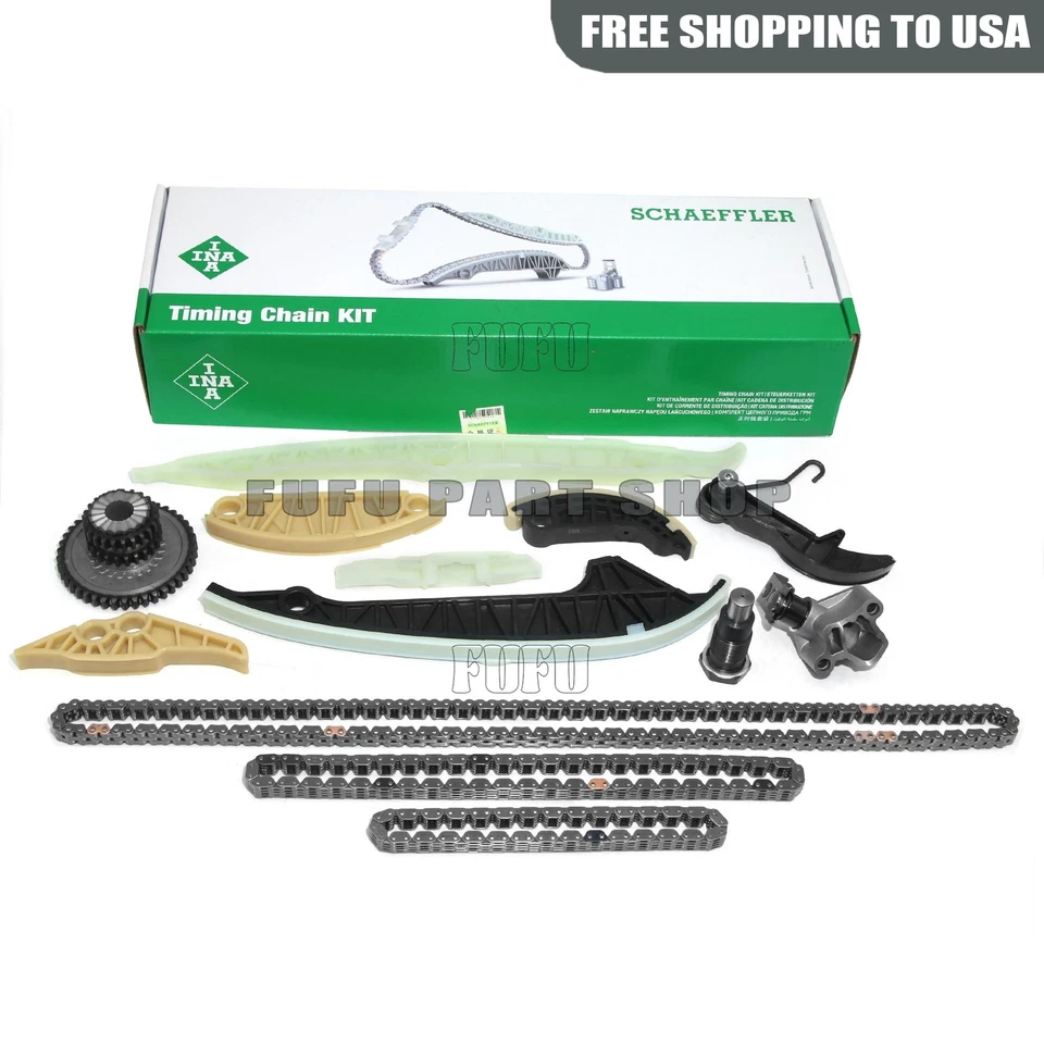 OEM Upgraded Timing Chain Kit For VW CC Jetta Tiguan Audi A4 A5 A6 Q5 1.8 2.0T - Image 2 of 4