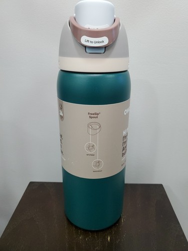 Owala FreeSip Edelstahl Trinkflasche / 32oz / Farbe: Serene Evergreen - Bild 3 von 10