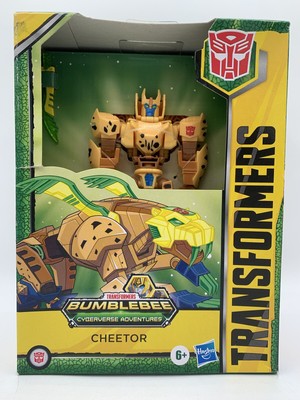 Hasbro Transformers Bumblebee Cyberverse Adventures Deluxe Cheetor New