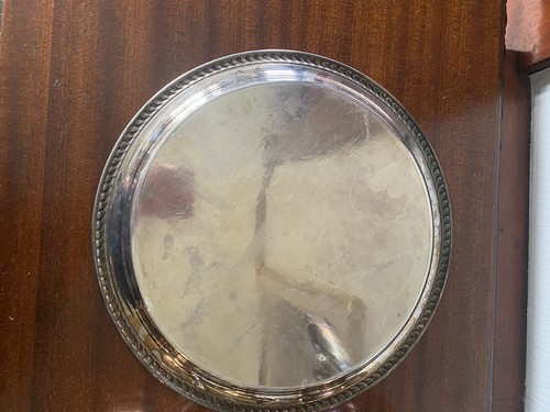 Vintage F B Rogers Silver-Plate 5 Pc Coffee Tea Service Set Tray Cream Sugar Pot - Picture 11 of 19