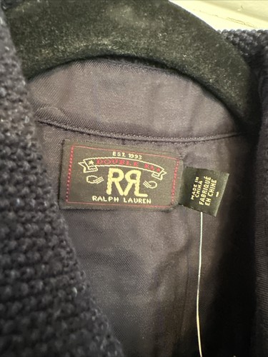 Ralph Lauren RRL Wool/cotton Dress /cardigan 33”chest, BNWT - Picture 3 of 9