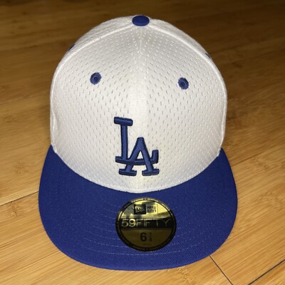 New Era 59FIFTY Los Angeles Dodgers LA Throwback Mesh Jersey