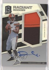 2017 Panini Spectra Radiant Rookie Signatures 4/20 Deshone Kizer Patch Auto z5b