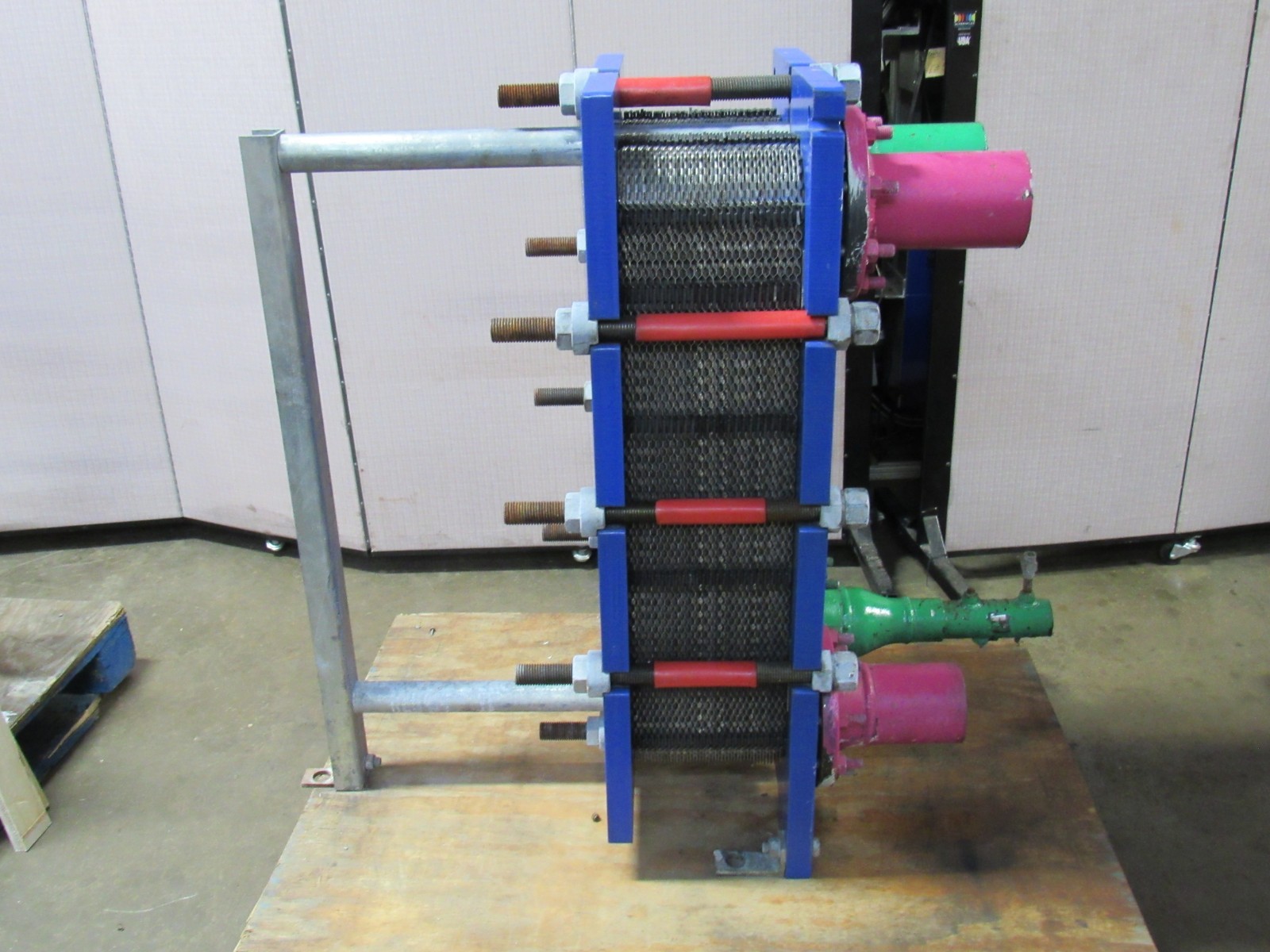 ALFA LAVAL THERMAL PLATE HEAT EXCHANGER M10-MFG 47PLATES 14-1/2"X35" 2012YR