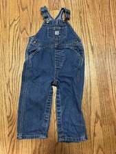 Carhartt Size 24 Months Blue Jean Overalls Baby Toddler