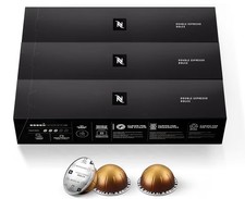Nespresso Vertuo Double Espresso Dolce 30 Pods Capsules