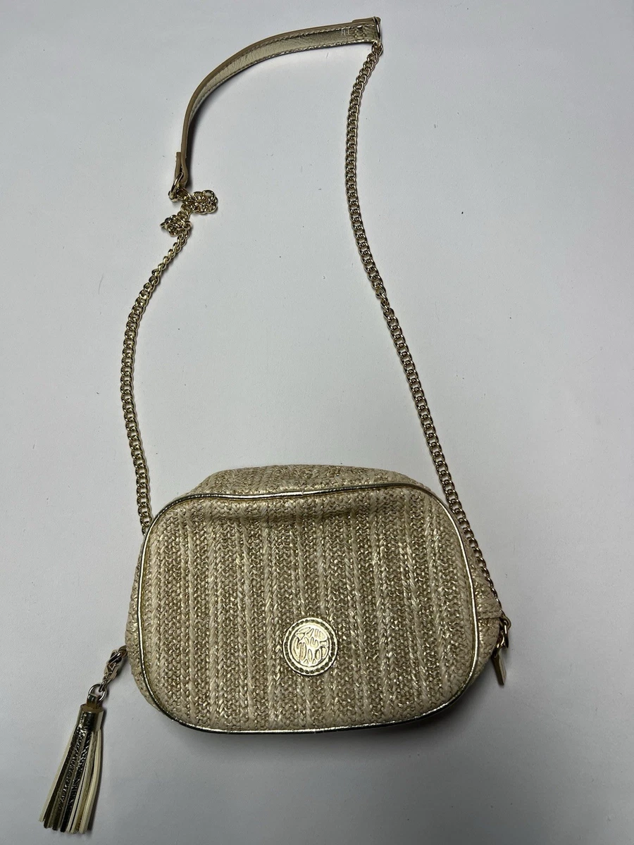 Sac Bandoulière Lilly Pulitzer Cruisin - Doré Métallisé, Petit Modèle, Neuf Avec étiquette