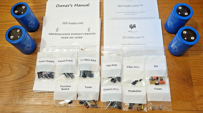 Pioneer SX-1250 SX-5590 rebuild restoration recap service kit filter capacitor