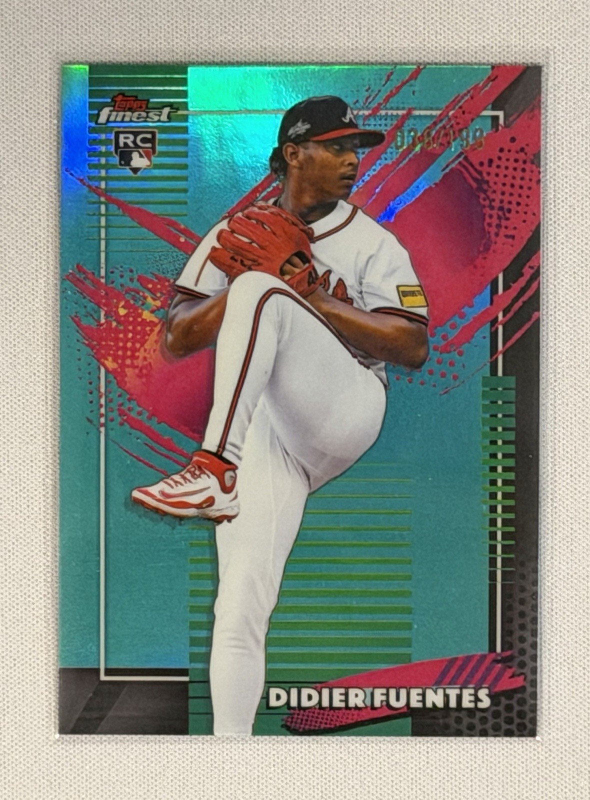 Topps Finest 2026 Didier Fuentes RC  #276 Atlanta Braves #022/199 🔥⚾️