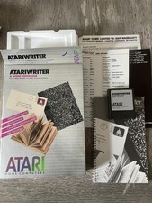 Atari AtariWriter Manual Inserts Original English for Atari 8-bit