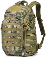 32L Military Tactical Backpack | Fit 17 Inch Laptop, Molle, EDC, Work, Hiking...