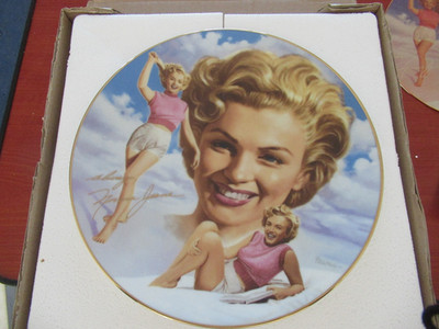 Marilyn Monroe Norma Jeane 1994 Limited Ed Hamilton Plate The Girl Next door (A)