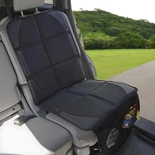 Car Seat Protector for Child Waterproof, Non-Slip, Thick Padding with Pockets