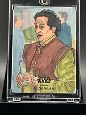 2025 Topps Star Wars Hyperspace KAYO ORGANA Sketch Card by Niño John Benitez