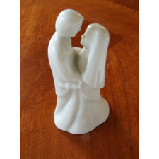 Vintage Bride Groom Dancing Wedding Cake Topper 5 inches Made in Korea