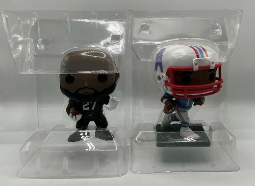 LEONARD FOURNETTE & WARREN MOON  "FOOTBALL" FUNKO POP # 104 & #263