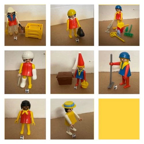 Playmobil Vintage Woman 3374 3336 Medieval Cleaning Lady 3512 3587 3157 3501