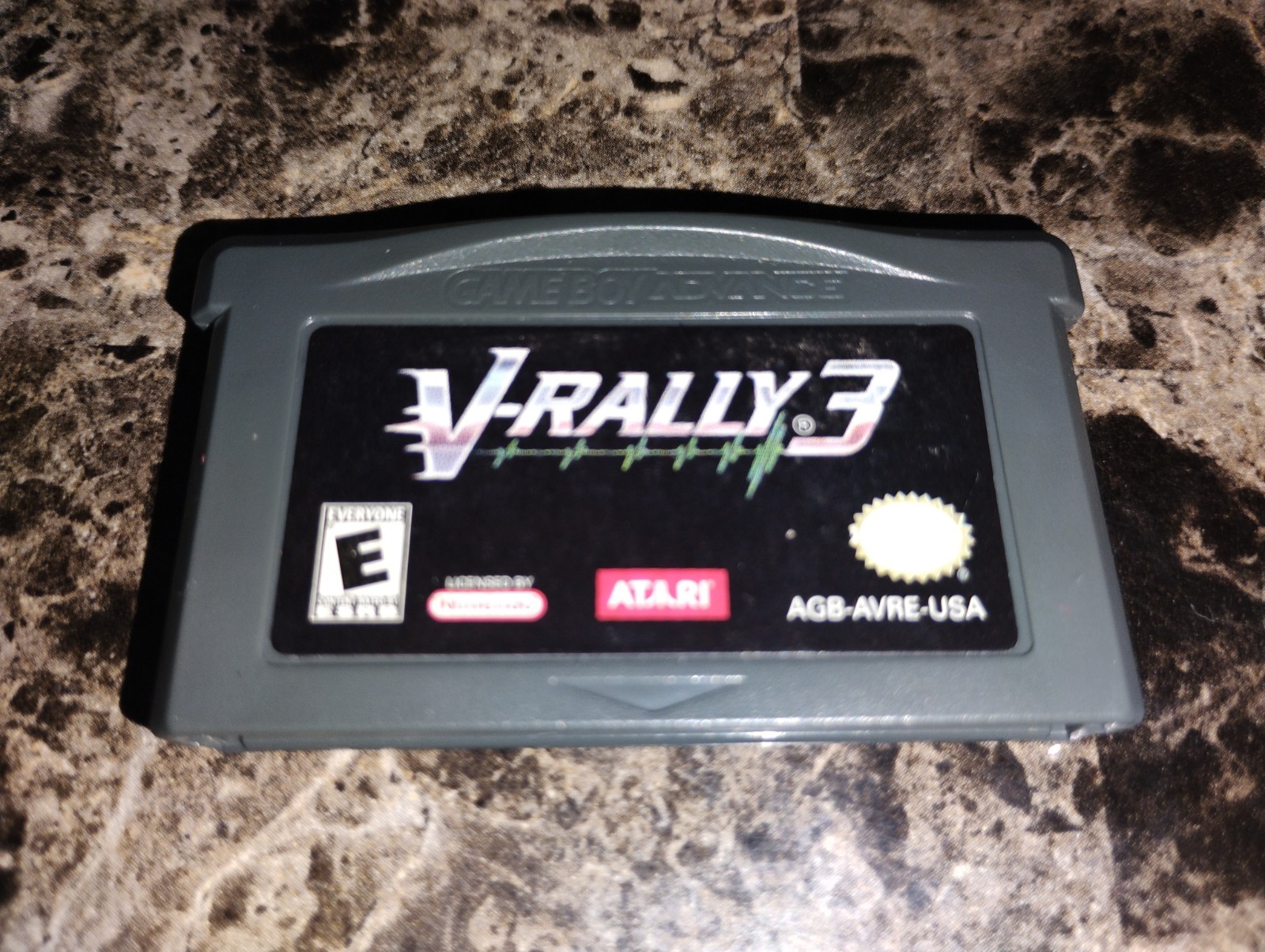 V Rally 3 Nintendo Game Boy Advance GBA Authentic Tested Works