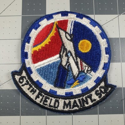 USAF Cut Edge 67th Field Maintenance Squadron Patch