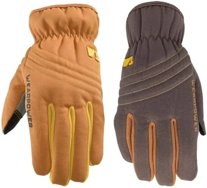Wearpower Insulated Work Gloves Brown / Tan Cold Weather Durable Work Gloves
Opens in a new window o