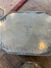 Williamsburg Restoration CW-107 Kirk Stieff Pewter & Brass Heart Tea Caddy Box — photo 5