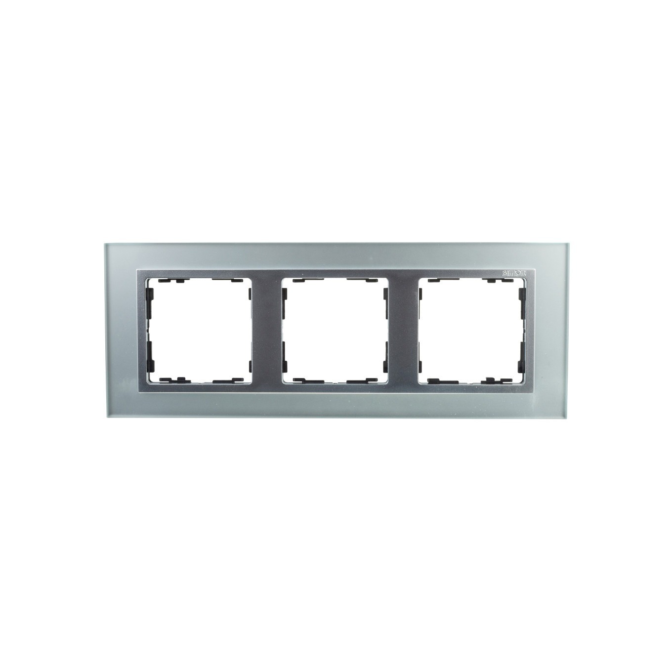 Triple Frame Horizontal Glass Silver/ Frame Simon 82 82937-62