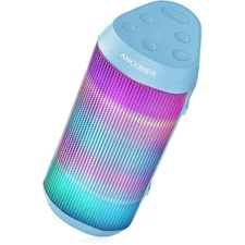 Bluetooth Speaker with Lights, Stocking Stuffers for Men Women Teens Boys Gir...